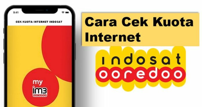 cara Cek Kuota internet Indosat 2022 online SMS