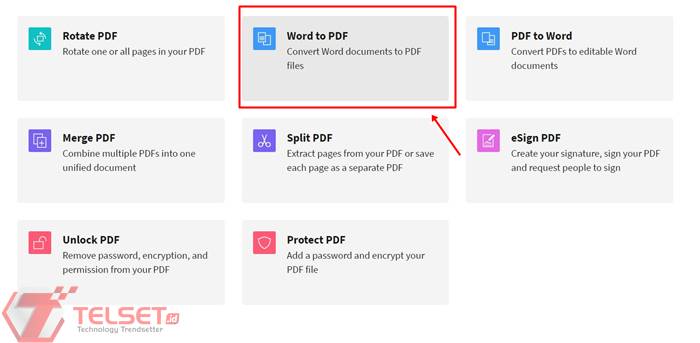 ubah Word ke PDF