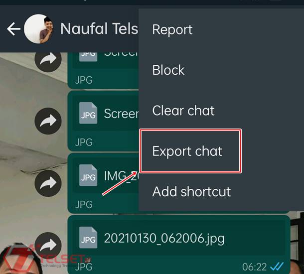 Cara Impor Chat WhatsApp ke Telegram