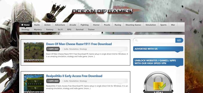 Situs Download Game PC Gratis Terlengkap