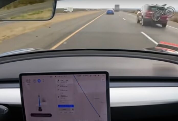 Full Self-Driving Tesla