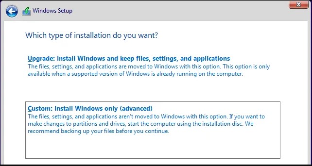 menginstall Windows 10