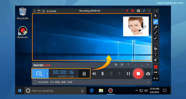 Aplikasi Screen Recorder PC Windows 10 Terbaik Gratis