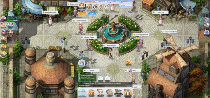 game online multiplayer Ragnarok Frontier