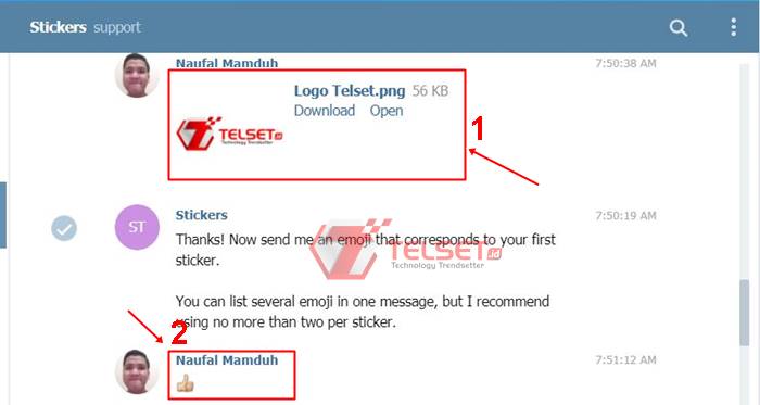 Cara Membuat Stiker Telegram 