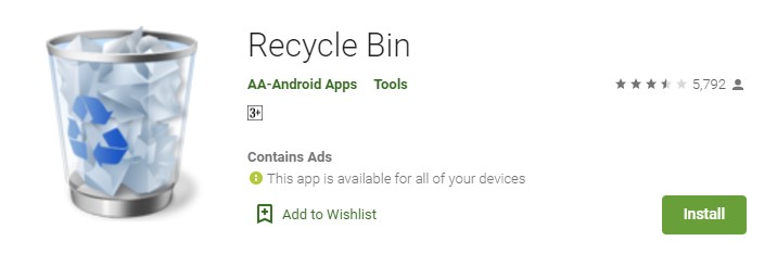 aplikasi recycle bin android