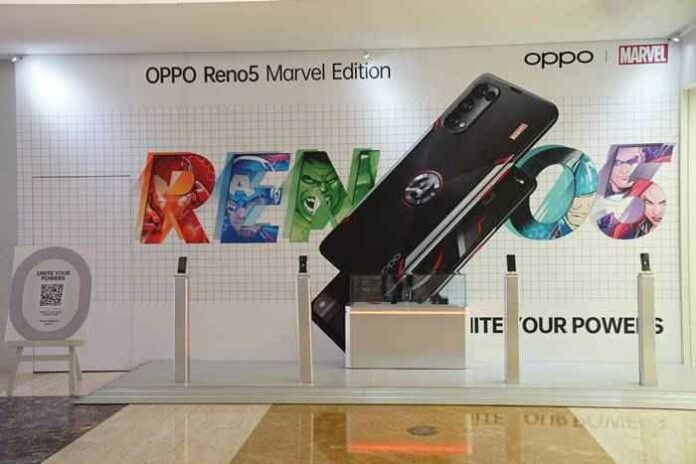 Oppo Reno5 Marvel Edition Plaza Indonesia