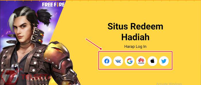 kode redeem free fire