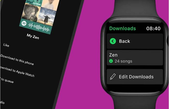 Asyik!! Download Lagu Spotify Bisa Langsung di Apple Watch