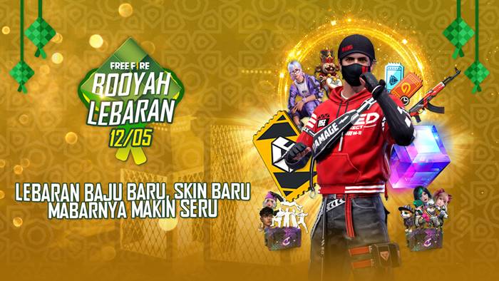 Garena Bagi-bagi Skin Free Fire Gratis Jelang Lebaran, Sikat!!
