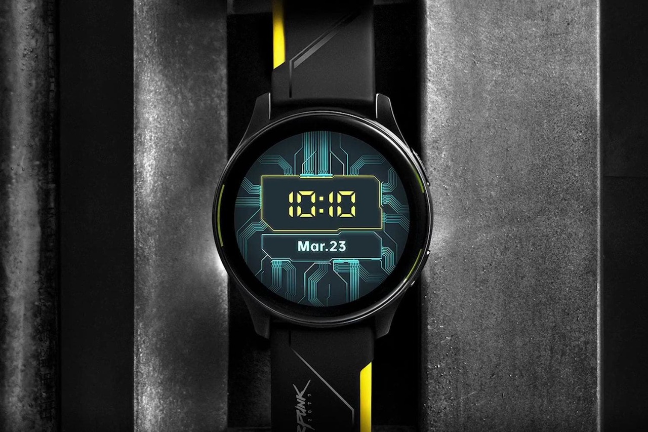 OnePlus Watch Cyberpunk 2077 Johnny Silverhand