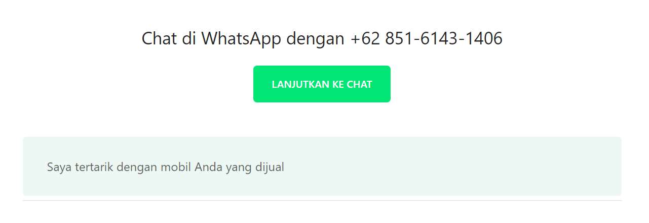 Cara Chat WhatsApp Tanpa Simpan Nomor HP