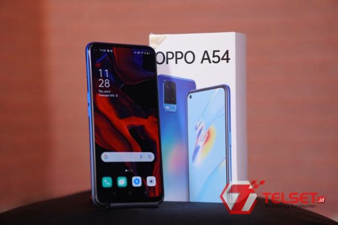 review oppo A54