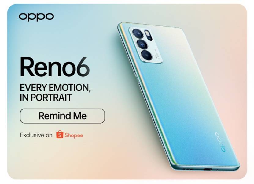 Oppo Reno6 Shopee Indonesia