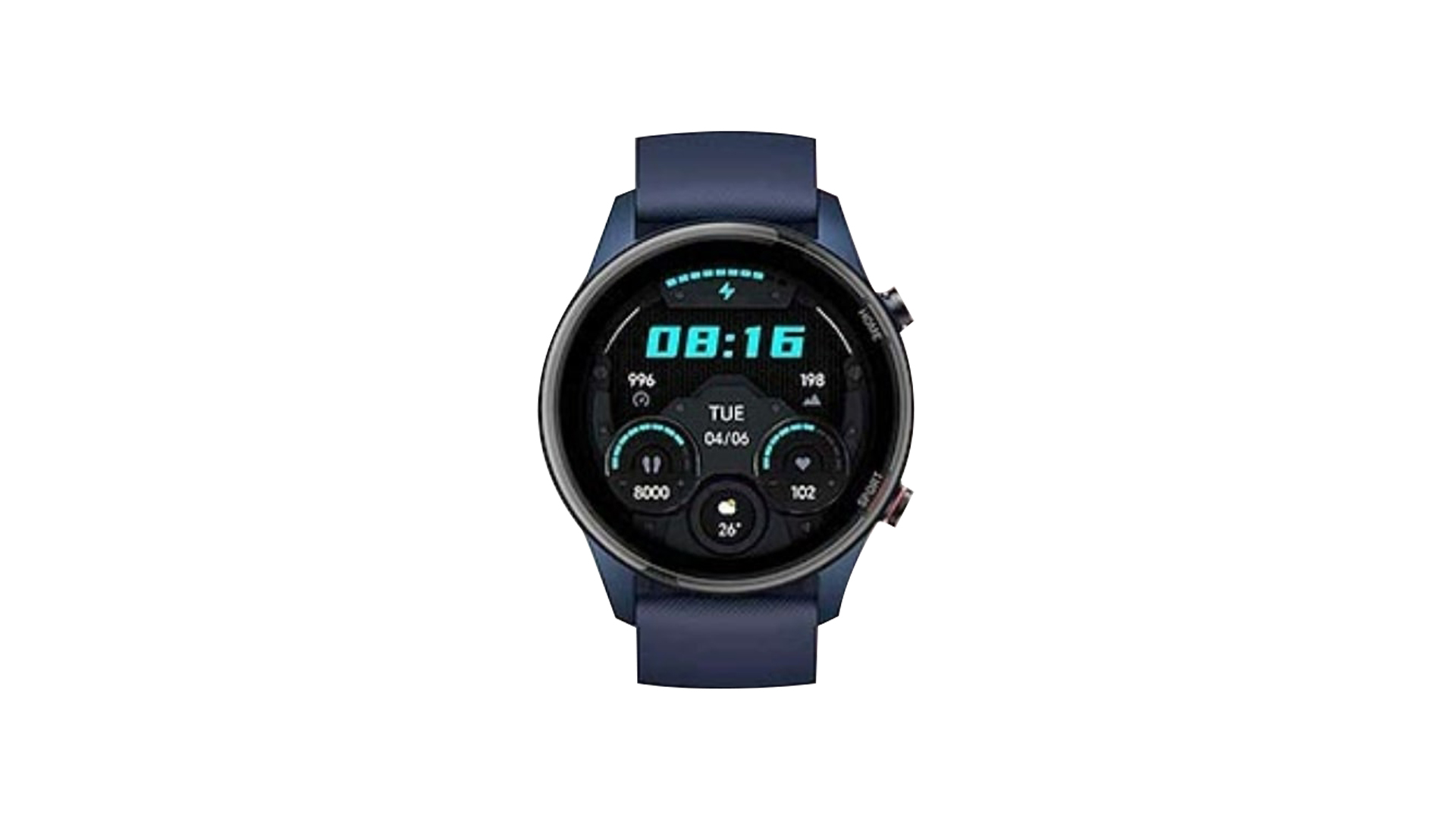 Часы xiaomi active. Xiaomi mi watch, синие.