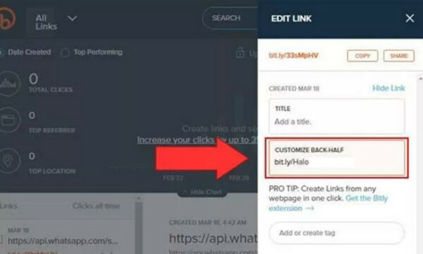 6 Cara Membuat Link Bitly untuk Mempersingkat URL, Bisa