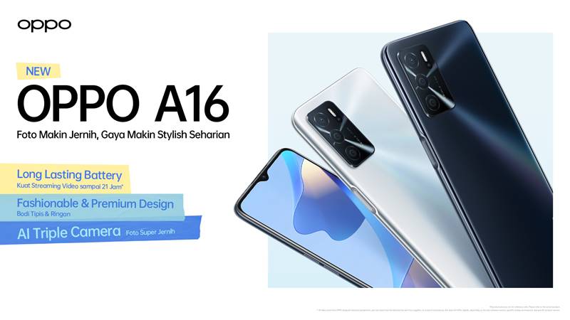 Oppo A16 Indonesia