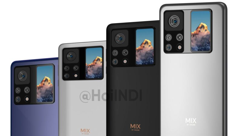 Xiaomi Mi Mix 4 Kamera Bawah Layar