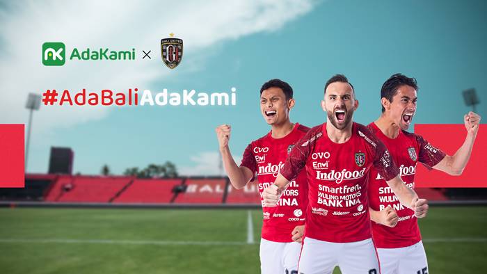 Aplikasi Fintech AdaKami jadi Sponsor Baru Bali United