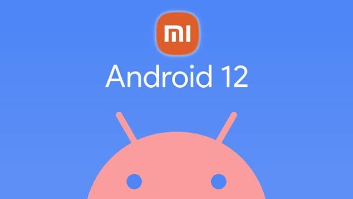 Update Android 12 Xiaomi