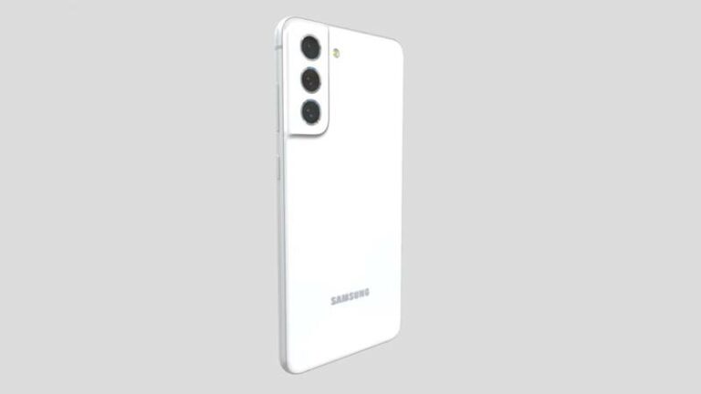 Model 3D Samsung Galaxy S21 FE