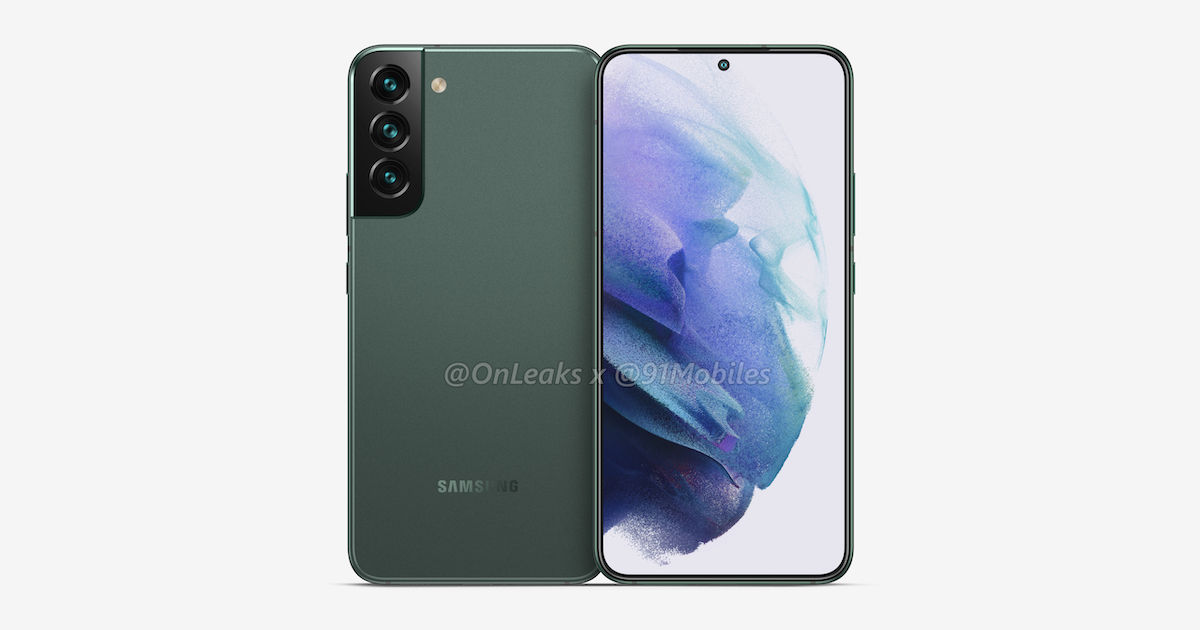 Samsung Galaxy S22 Desain