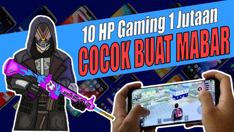 10 HP Gaming 1 Jutaan, Harga Murah Spek Cocok Buat Mabar