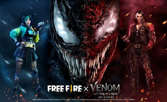 Item eksklusif Venom Free Fire