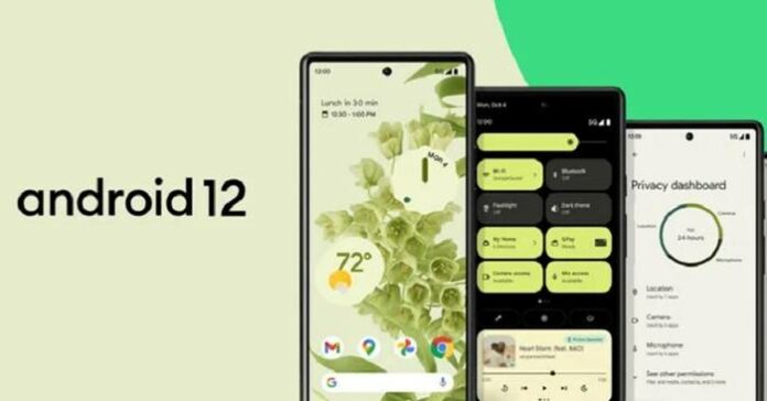 Google Pixel update Android 12