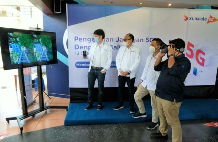 Jaringan internet 5G XL Axiata di Bali