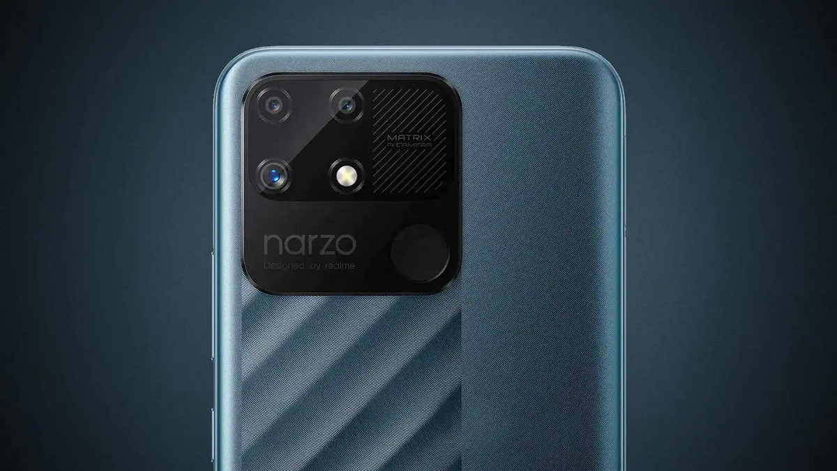 Realme Narzo 50A kamera