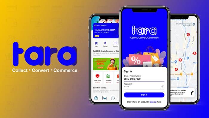Tara Platform, Aplikasi Konversi Loyalty Reward jadi Uang Kripto
