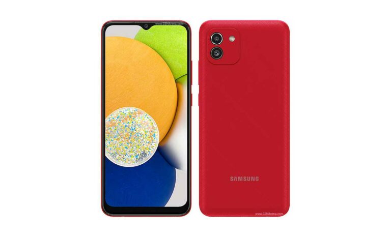 harga dan speksifikasi Samsung Galaxy A03