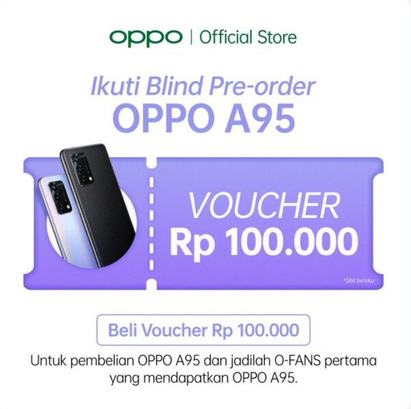 Blind pre order Oppo A95
