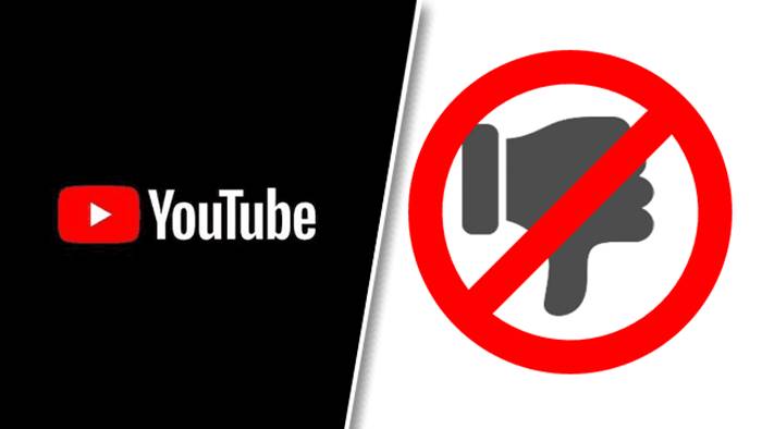 Sembunyikan Jumlah Dislike YouTube 