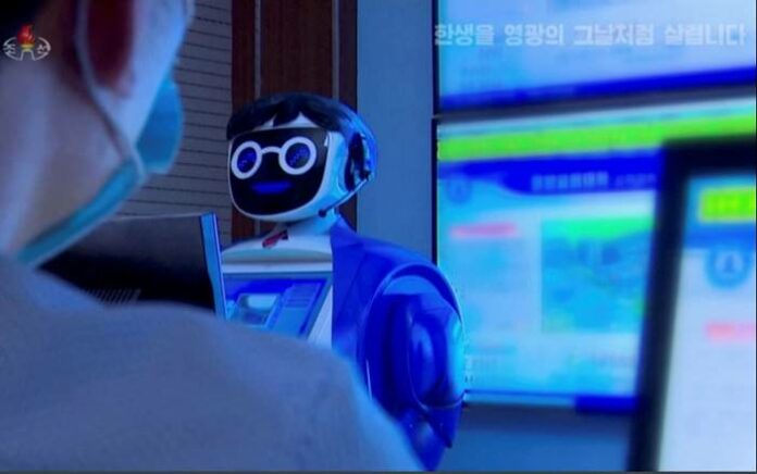 Robot Korea Utara Korut Guru