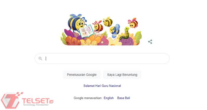 Google Doodle Peringatan Hari Guru Nasional 2021