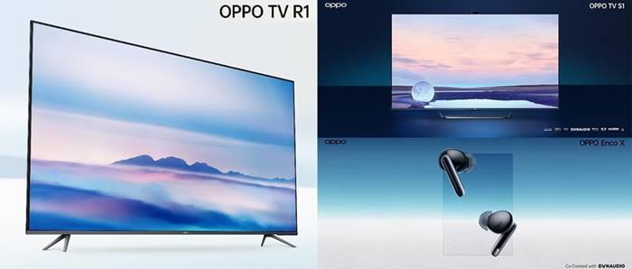 Smart TV dan TWS Oppo Juga Diluncurkan, R1 Enjoy & Enco Free2i