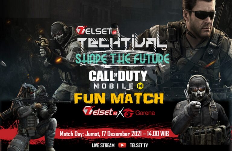 Yuk Ikutan! Telset Techtival x Garena: Fun Match Call of Duty Mobile