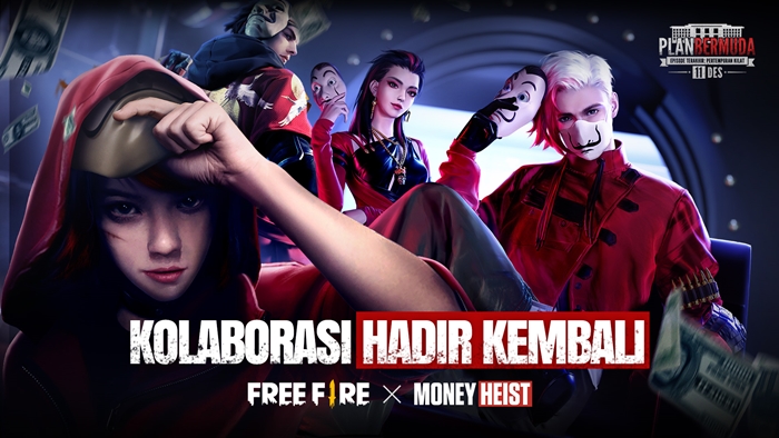 Event Free Fire Ramaikan Final Season Money Heist di Netflix