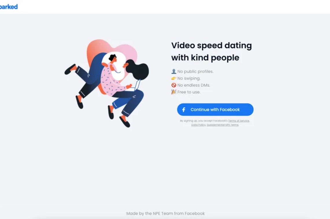 Aplikasi kencan mencari pasangan jodoh online Sparked Meta