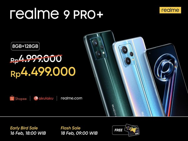 harga realme 9 Pro+ Indonesia