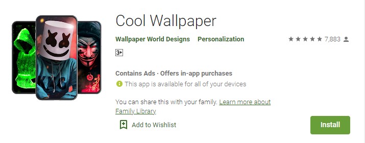 aplikasi wallpaper hp Cool Wallpaper