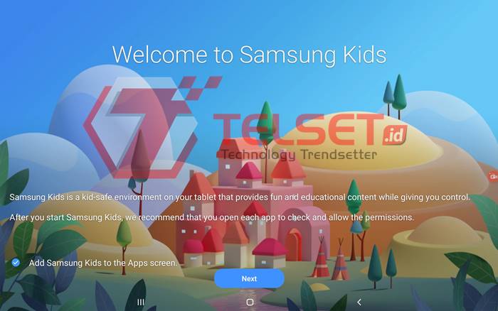 Cara Mengaktifkan Fitur Samsung Kids di Galaxy Tab A8