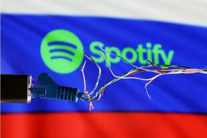 Spotify Perang Ukraina Rusia