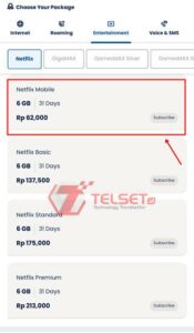 Daftar Harga Paket Telkomsel Netflix & Cara Aktivasi Di MyTelkomsel