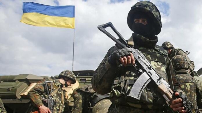 Tentara ukraina selamat tembakan peluru nyasar