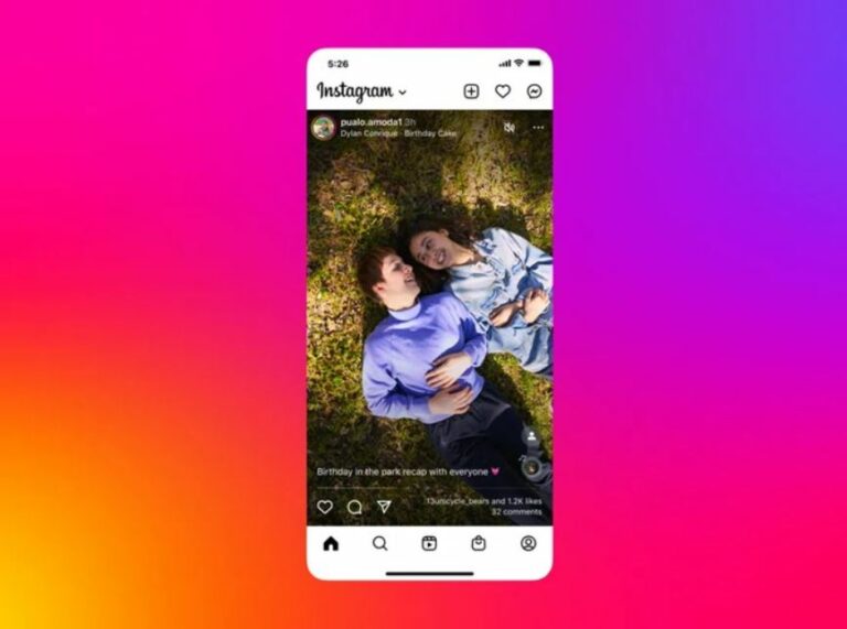 Feed Instagram Mirip TikTok