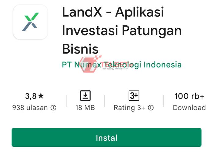 LandX Aplikasi properti