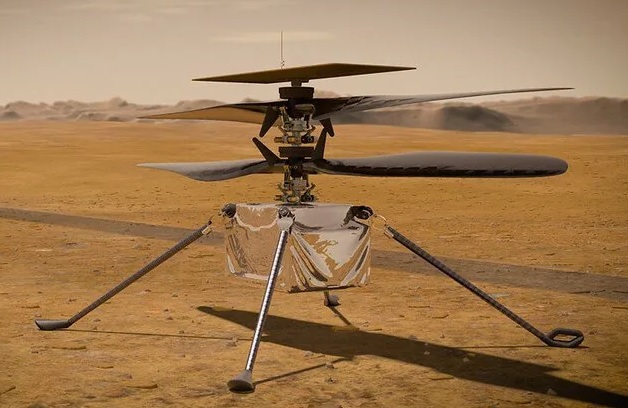 Robot Ingenuity NASA Pemandangan Mars